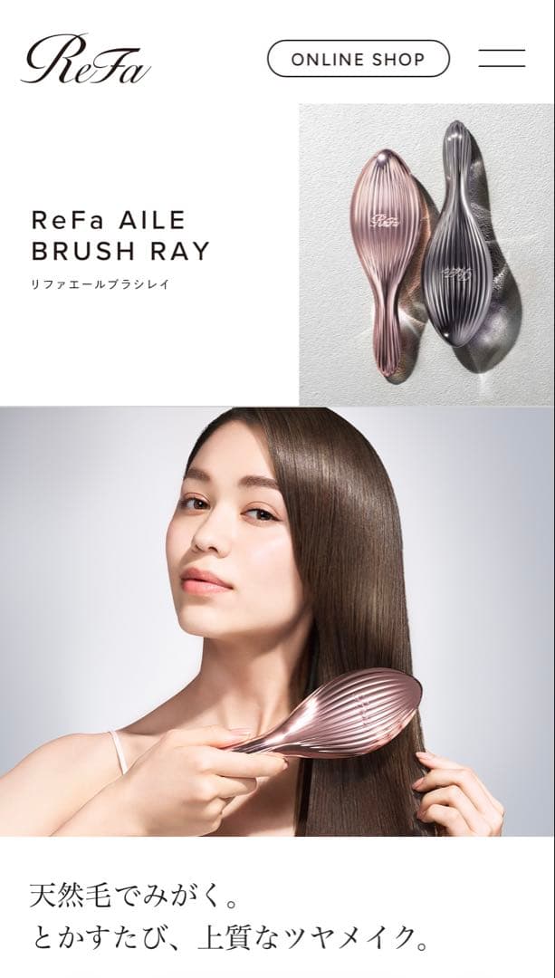 【超美品】Refa AILE BRUSH RAY