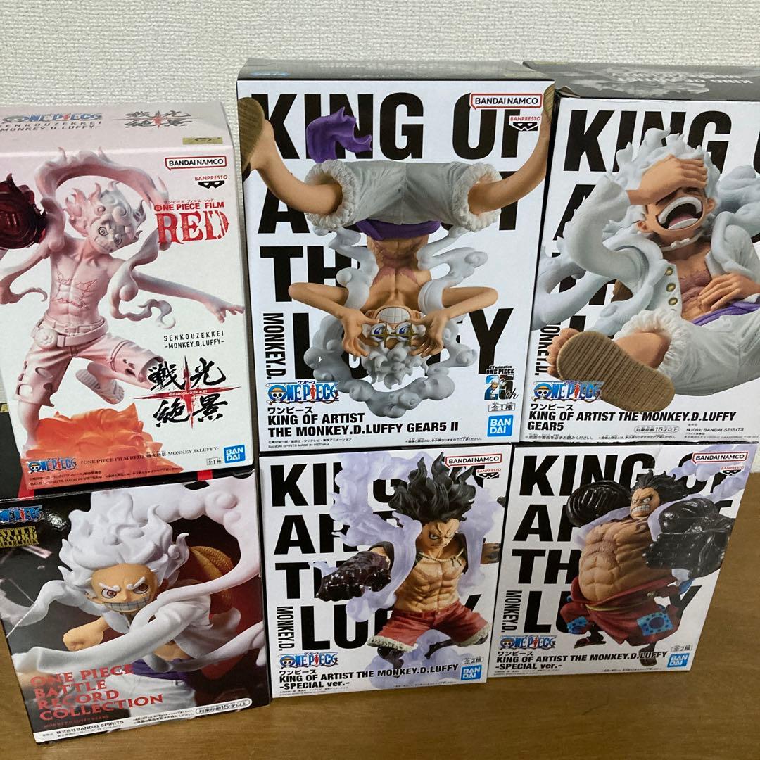 【新品・未開封】ワンピース　フィギュア　ルフィ　ニカ　ギア4 ギア5