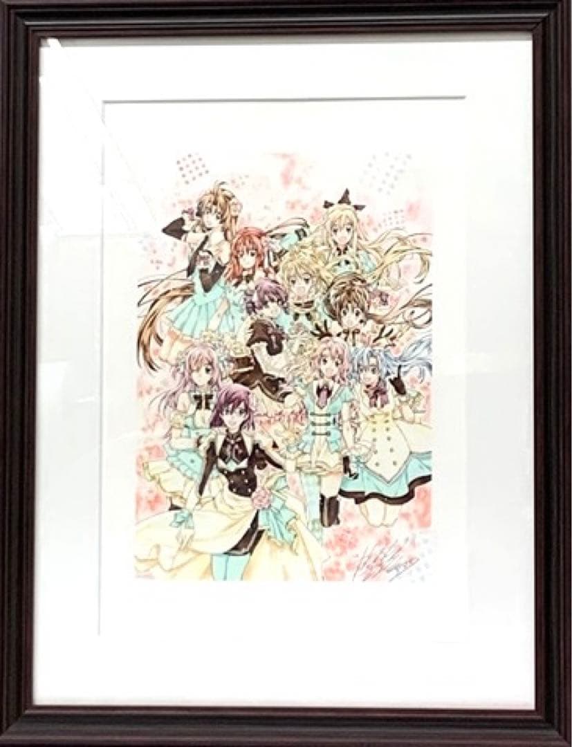 種村有菜原画展 サイン入り複製原画 20th 種村有菜 デビュー　20周年