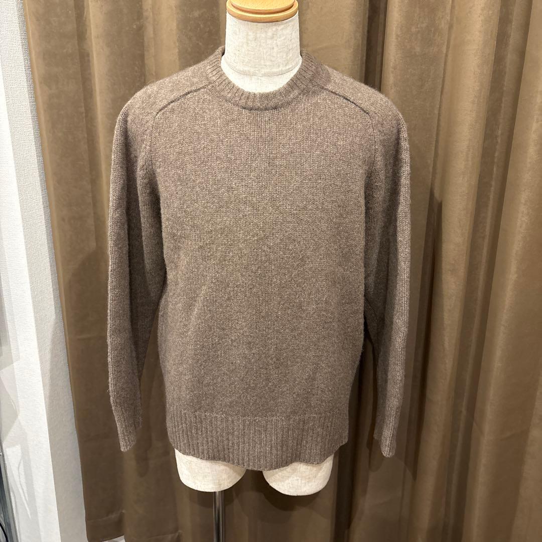 walenode ヤクニット ブラウンベージュ ⠀ WALENODE Innocent YAK Shetland sweater ⠀ color : MOCHA size