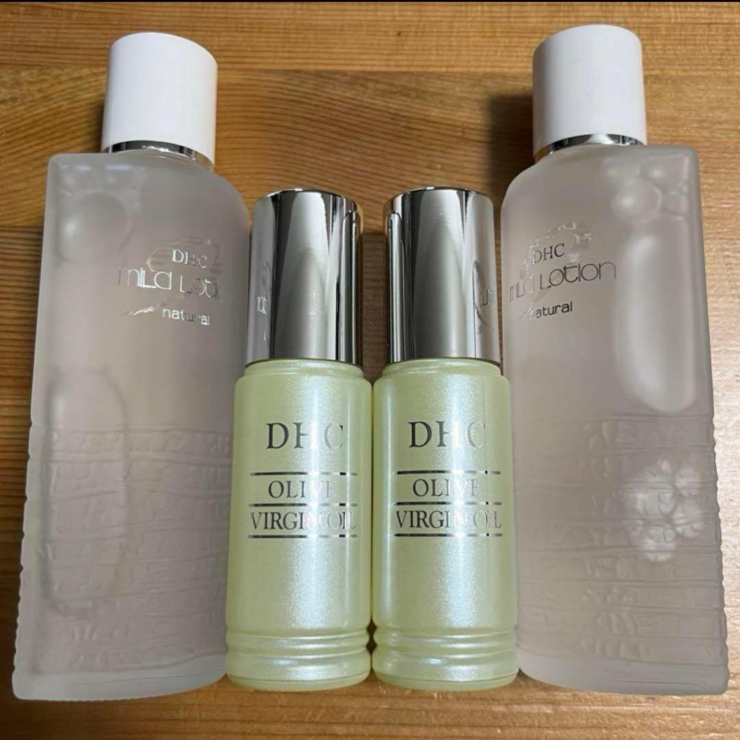DHC 薬用マイルドローション&オリーブバージンオイル 計5本セット