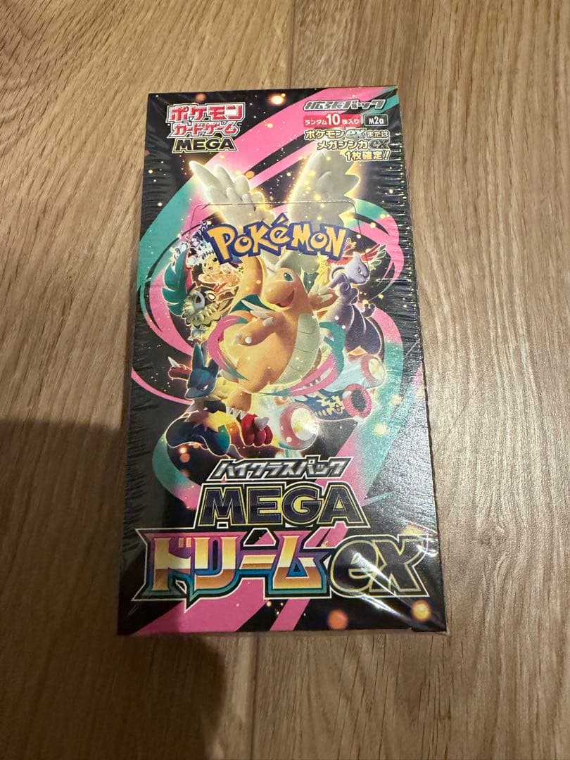 ポケモンカードゲーム MEGA ドリームEX シュリンク付き　BOX