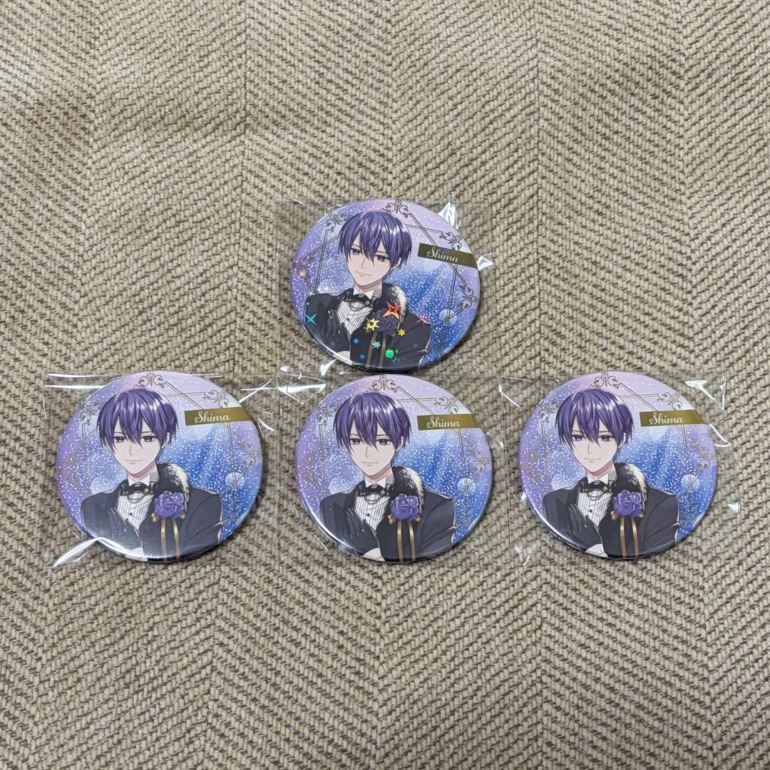 浦島坂田船 志麻 缶バッジ ハロパ 4個 - メルカリ