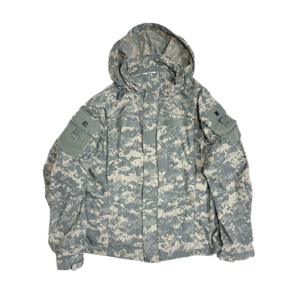 美品 米軍 ECWCS LEVEL5 ソフトシェル ジャケット L-R パーカー