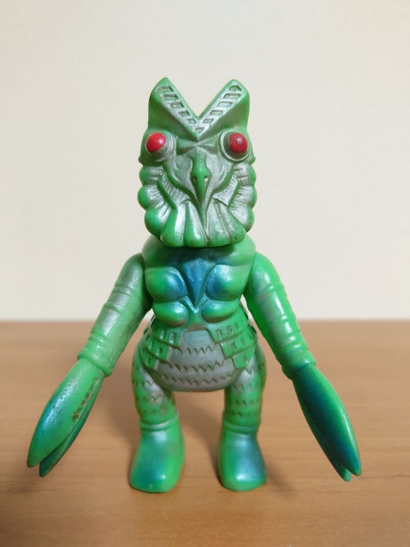 【当時もの】ブルマァク　ミドルソフビ　バルタン星人　ウルトラマン
