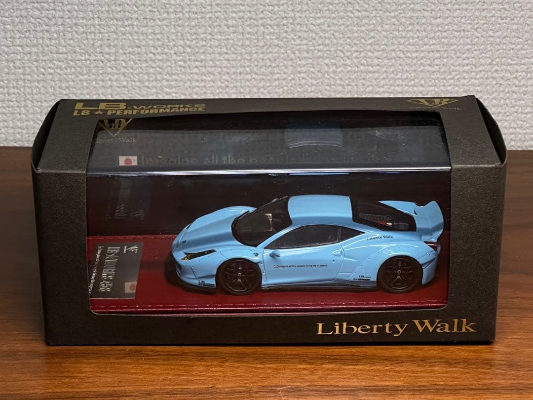 未開封 1/43 LB Works フェラーリ 458 Liberty Walk