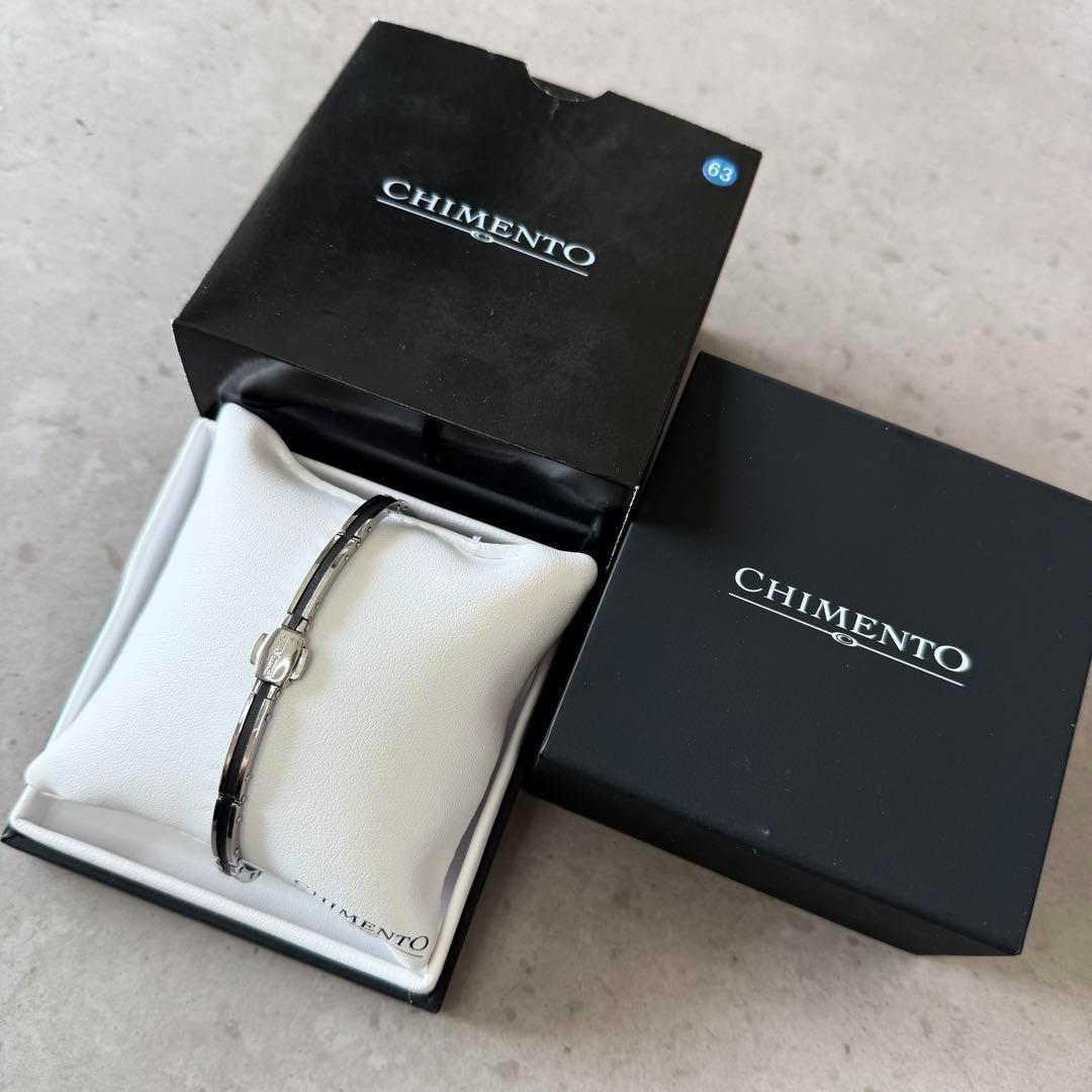 【希少】CHIMENTO キメント ウオモ ブレスレット シルバー ブラック