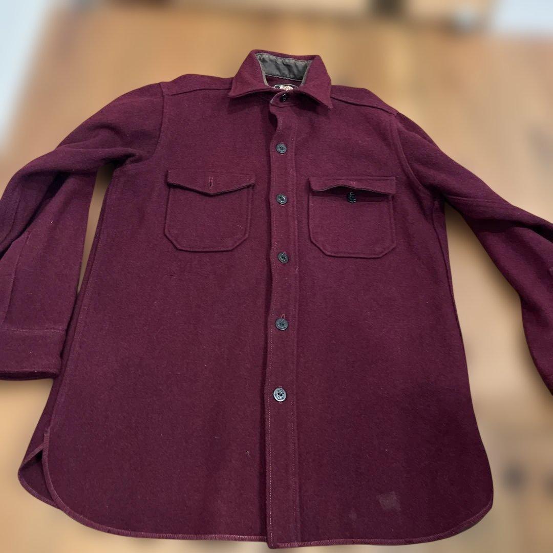 ヴィンテージ50.60sウールリッチ　ウールシャツ