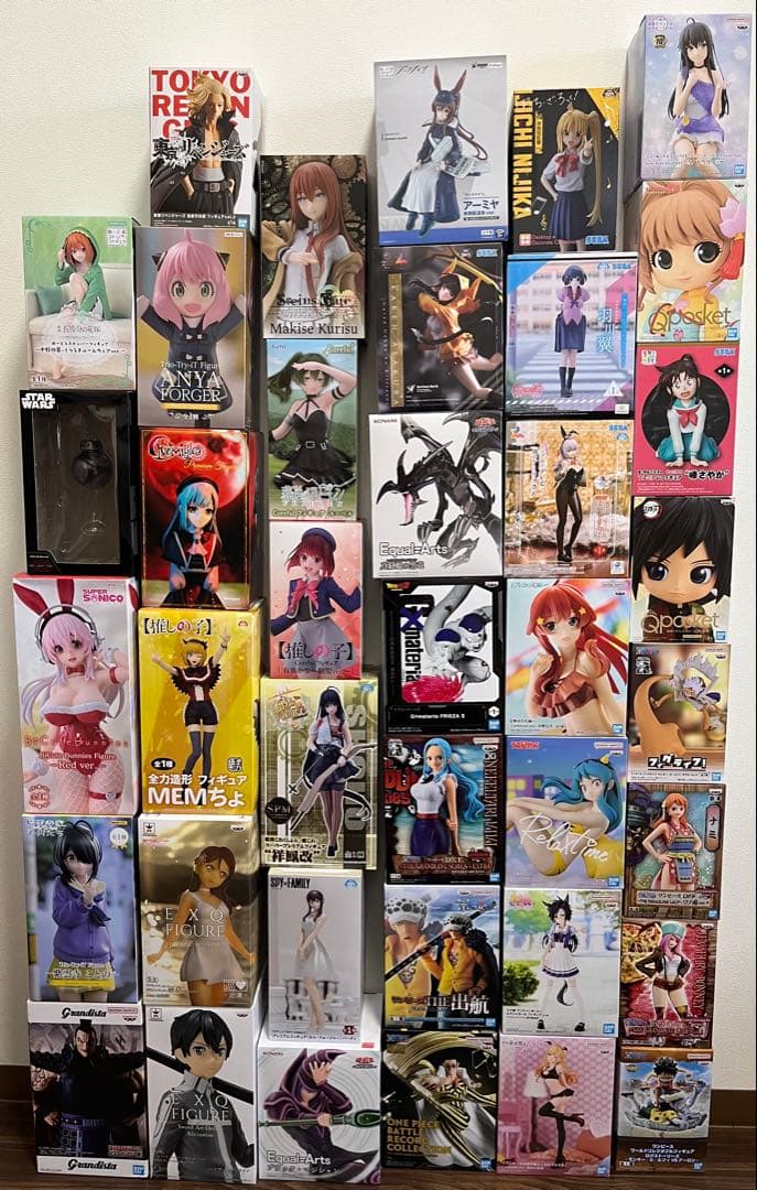人気フィギュア39個まとめ売り（ドラゴンボール、ワンピース、呪術、美少女など）