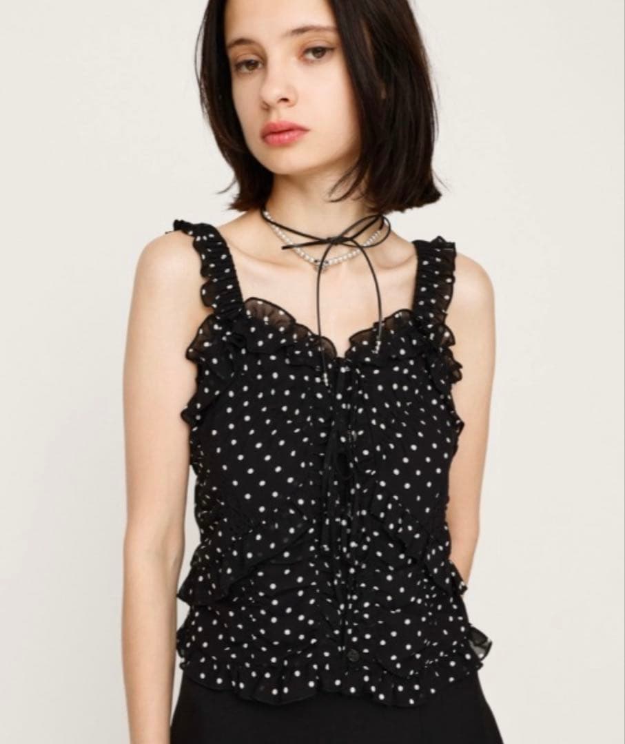 SLY　SHEER SQUEEZE CAMI TOPS