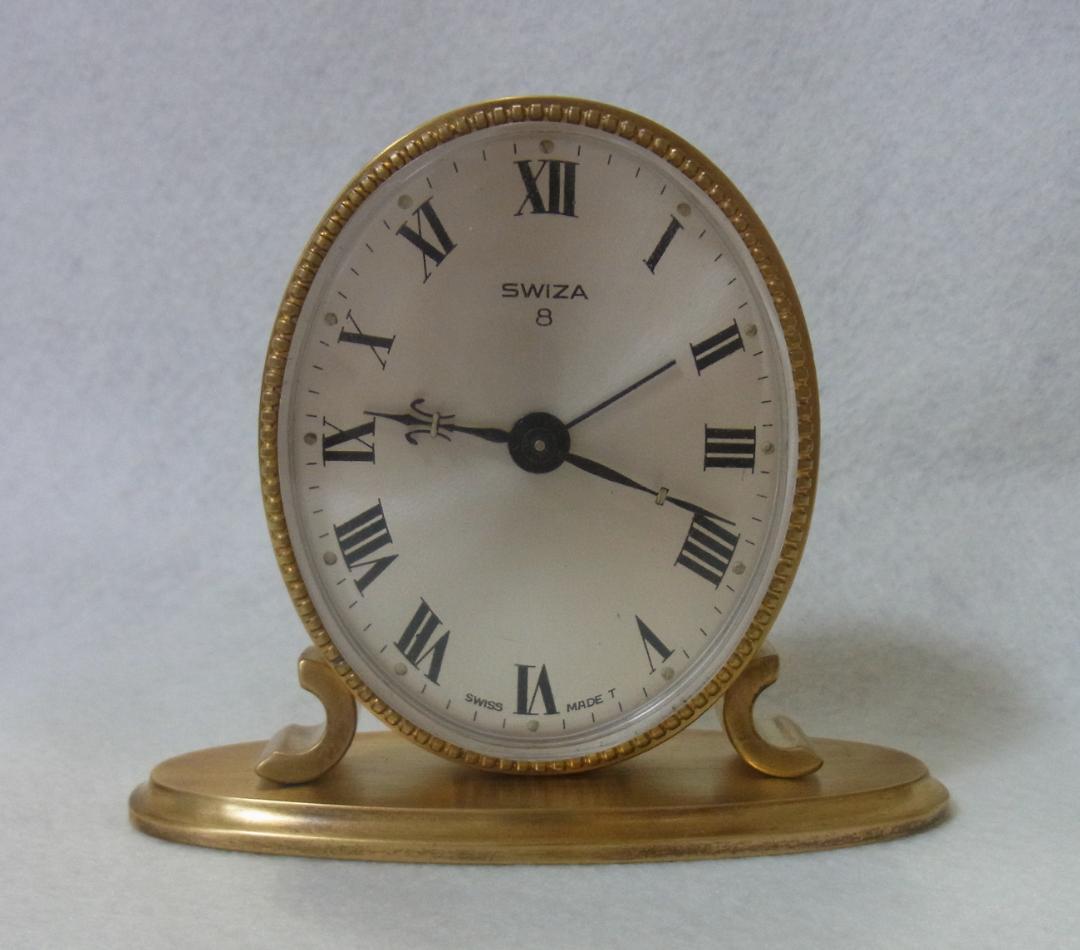 スイス製 機械式時計 置時計 SWIZA 稼動品（出品4） - メルカリ