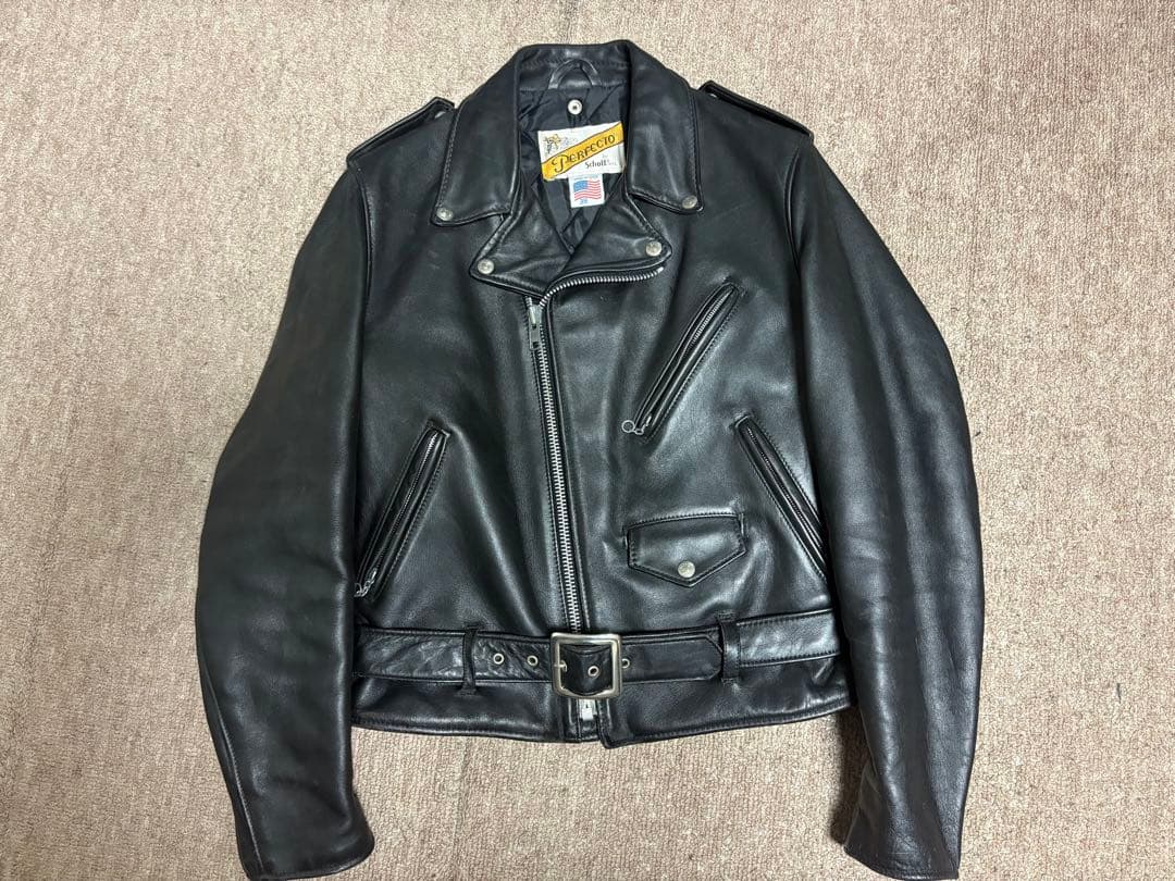 schott ショット 618 ダブルライダースジャケット