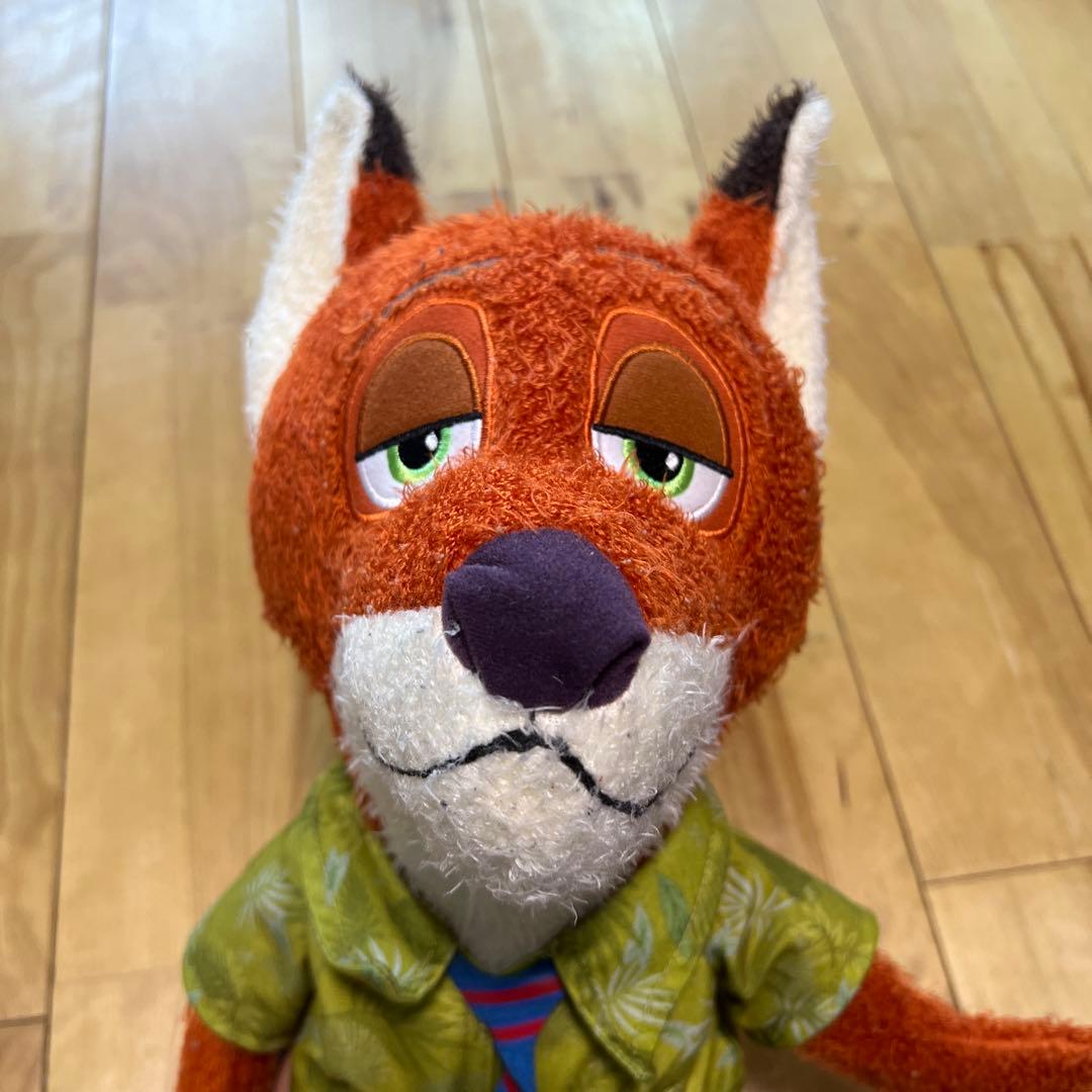 ディズニー ズートピア ギガジャンボぬいぐるみ ニック ジュディ