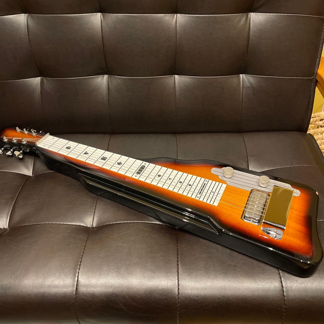 GRETSCH スチールギター　ハワイアン　サンバースト　※ボディーに傷あり Gretsch Pro Tennessean Hollow Body with String-Thru Bigsby, Nickel