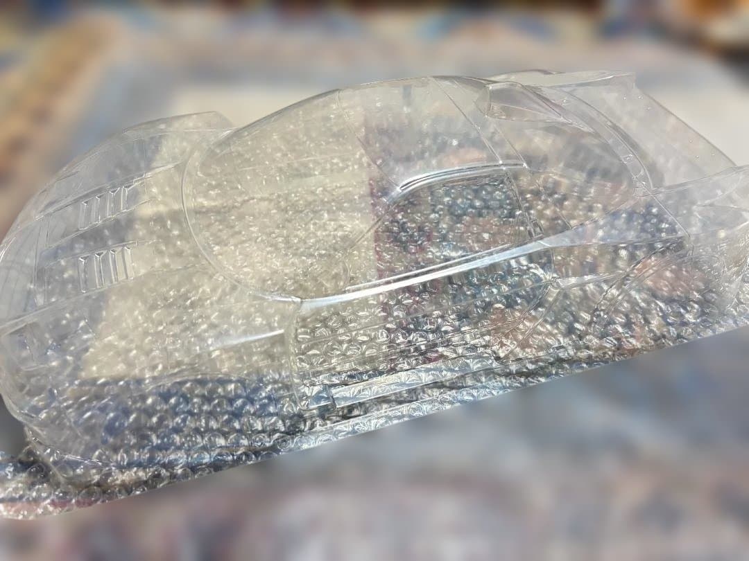 タミヤ 1/10RC レイブリック NSX 2004（TB-02） 未塗装ボディ