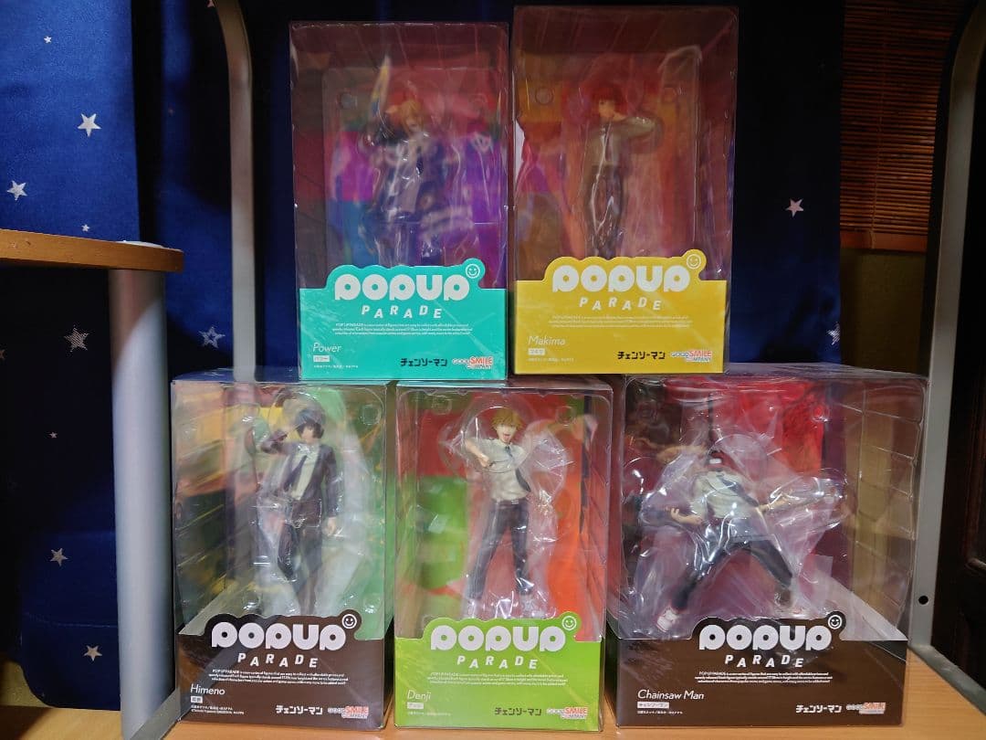 チェンソーマン POP UP PARADE フィギュア セット