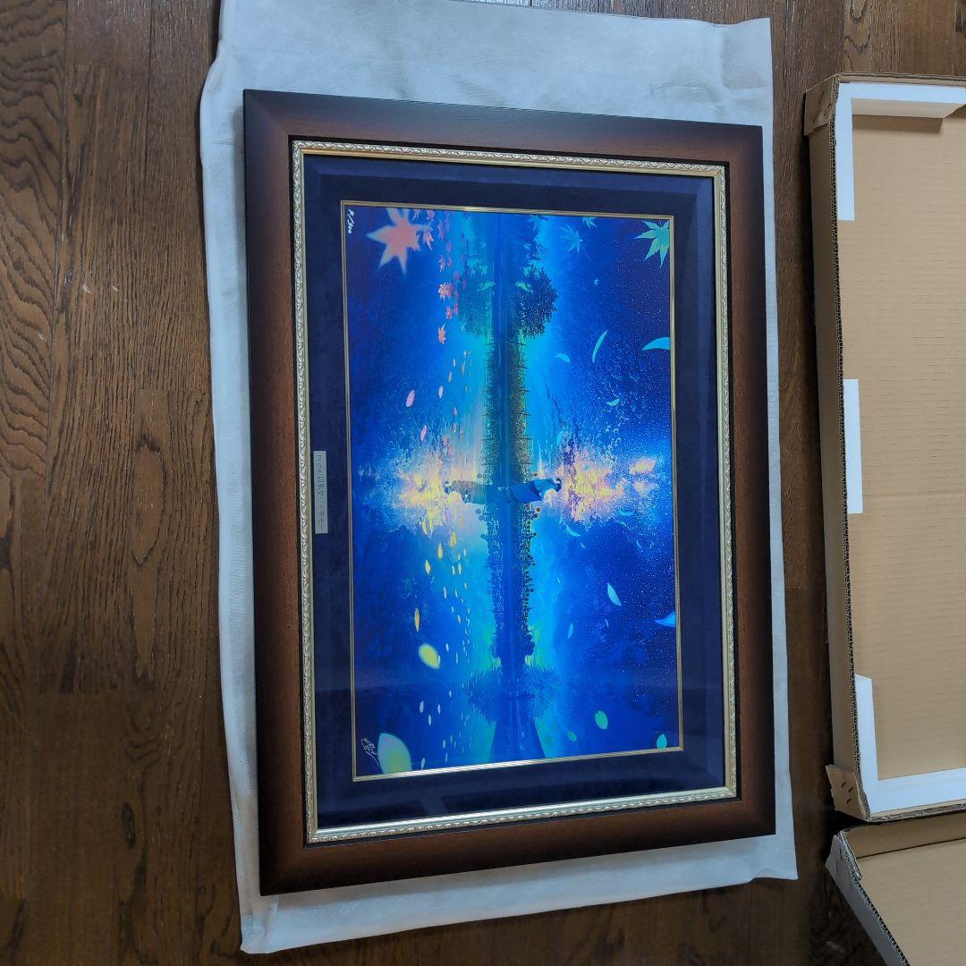 mocha 版画　四季並べ-夜光- kazaru <カザル> │mocha 新作 四季並べ-夜光-