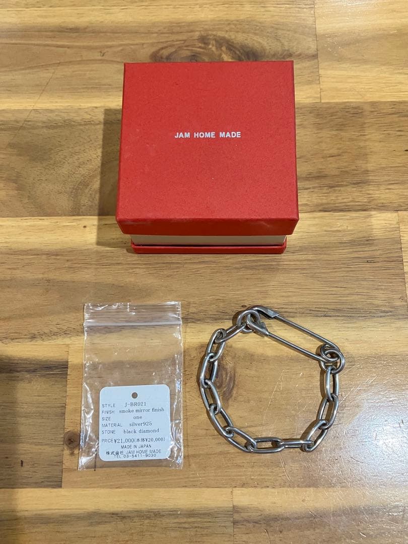 JAM  MADE 安全ピン チェーン ブレスレット JAM HOME MADE（ジャムホームメイド） ブレスレット 安全ピン