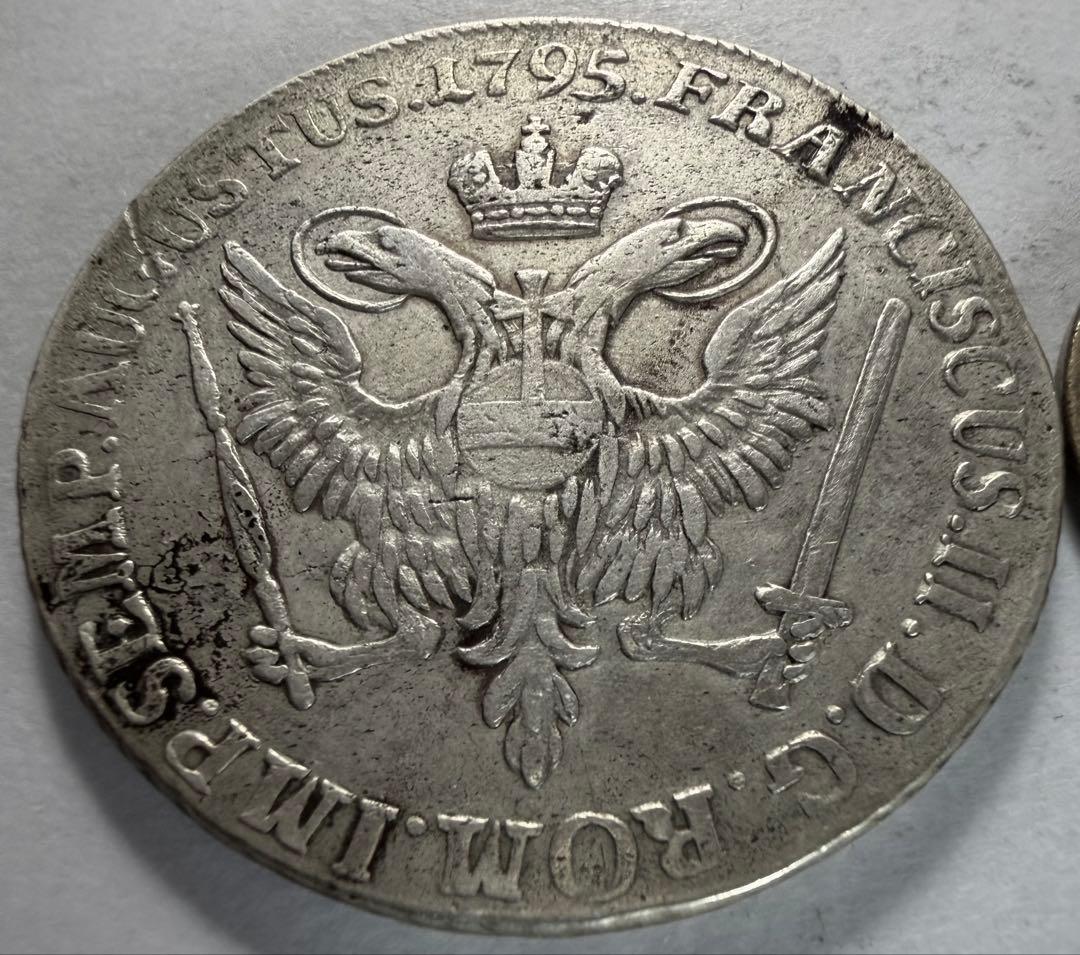 R*a様 1795年ドイツ　ハンブルク　フランシスコス3世 32シュリング銀貨 ドイツ 1803-DATED 銀貨 NGC MS 61 ハンブルク市誕生1000年記念 5782151005