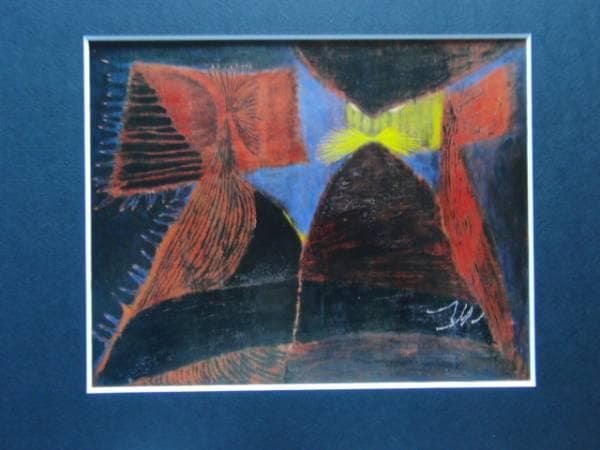 伊藤　久三郎、猫電気、額装用画集より、新品額装付、状態良好