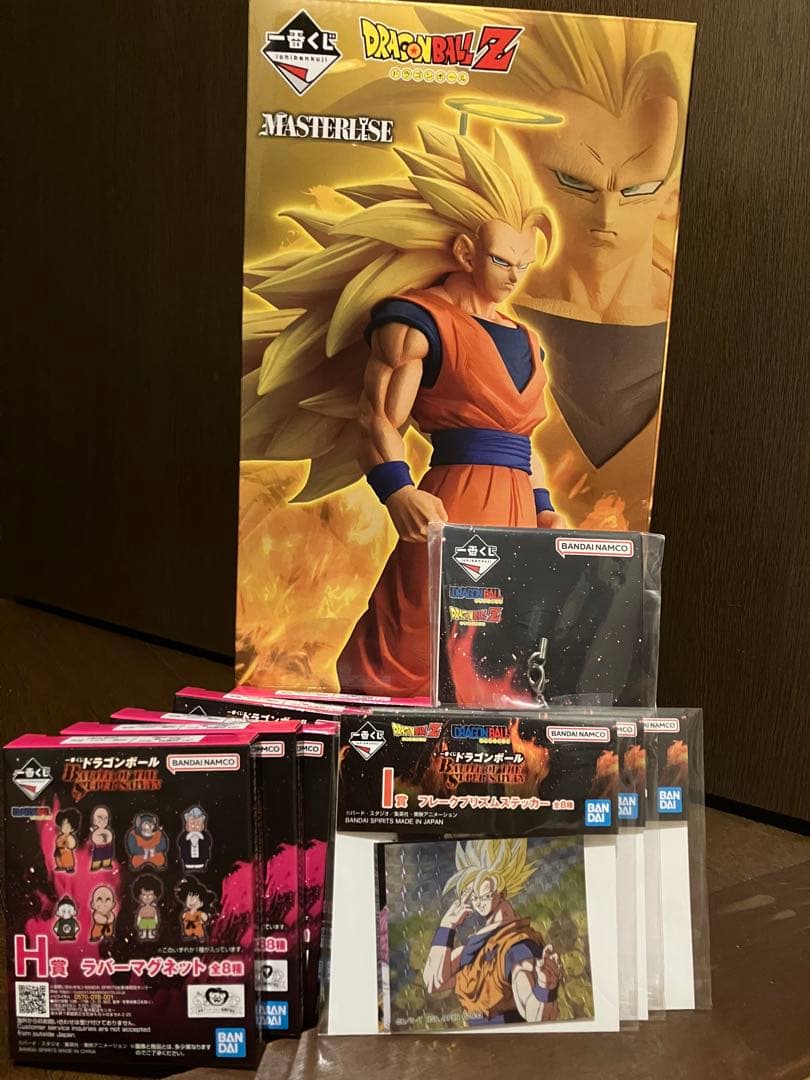 バンダイ MASTERISE スーパーサイヤ人3 孫悟空 おまけ付き