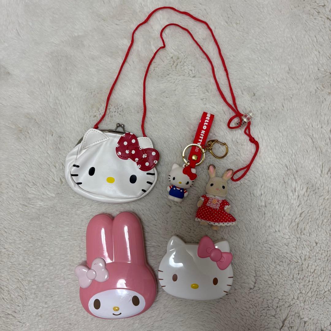 ハローキティ・マイメロディ ポーチセット - メルカリ