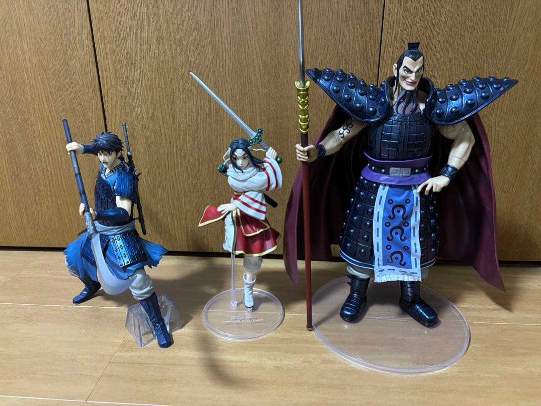 一番くじ　キングダム　大将軍の見る景色　 ラストワン賞、B賞、C賞