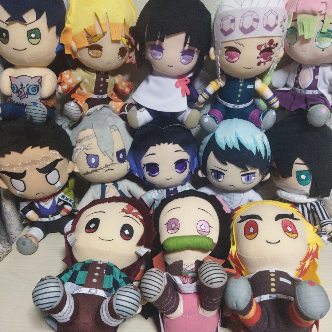 鬼滅の刃 BIG ぬいぐるみ まとめ売り 13体 未使用品 高さ約30cm