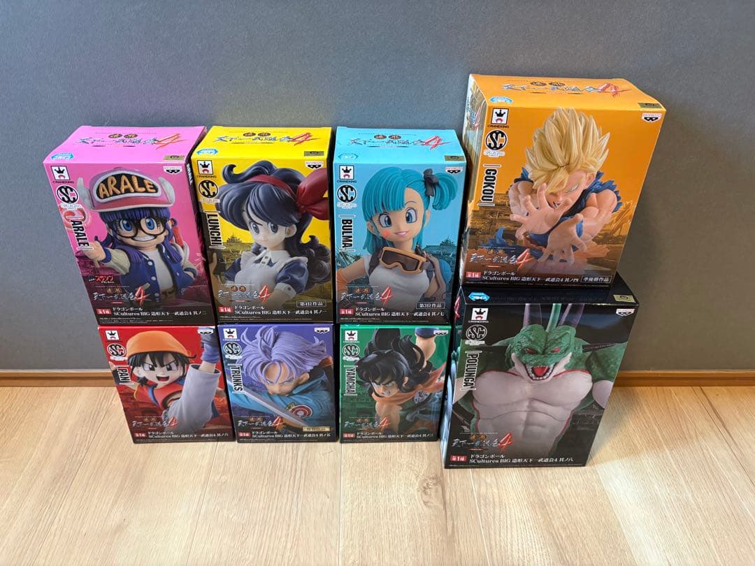ドラゴンボール 造形天下一武道会4 全8種　ブルマアラレちゃん
