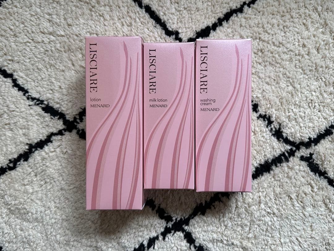 メナードリシアルローション&ミルクローション&ウオッシングクリーム3点セット