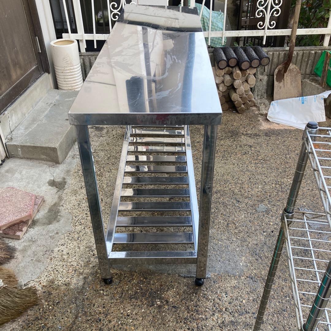 AZUMA ステンレス製作業台、着払いでお願いします。 取りに来られる方