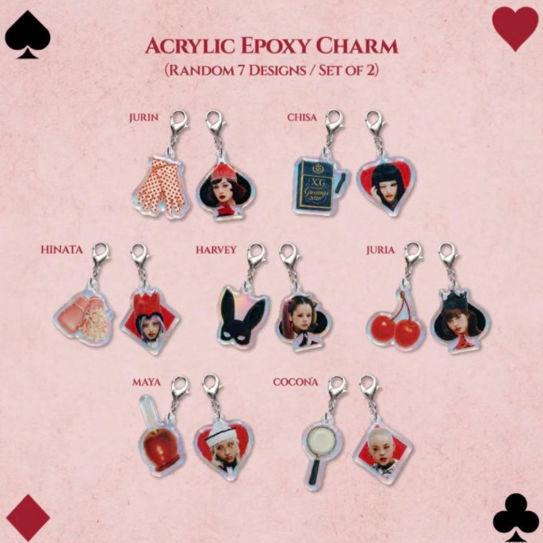 XG 2026 チサ CHISA シーグリ アクリルチャーム - メルカリ