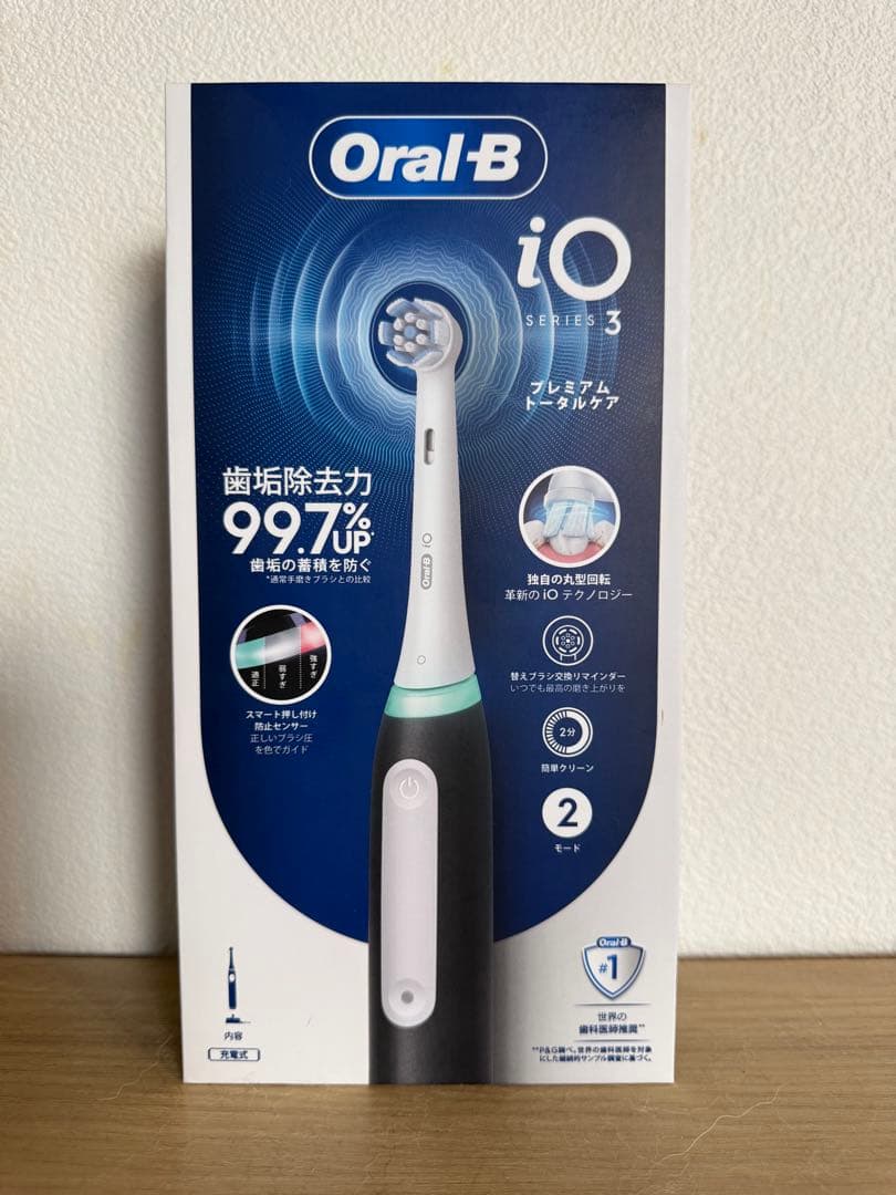 風*太様 Oral-B iO 3 電動歯ブラシ本体 電動歯ブラシ ブラウンオーラルB 公式 | iO3（アイスブルー / 水色