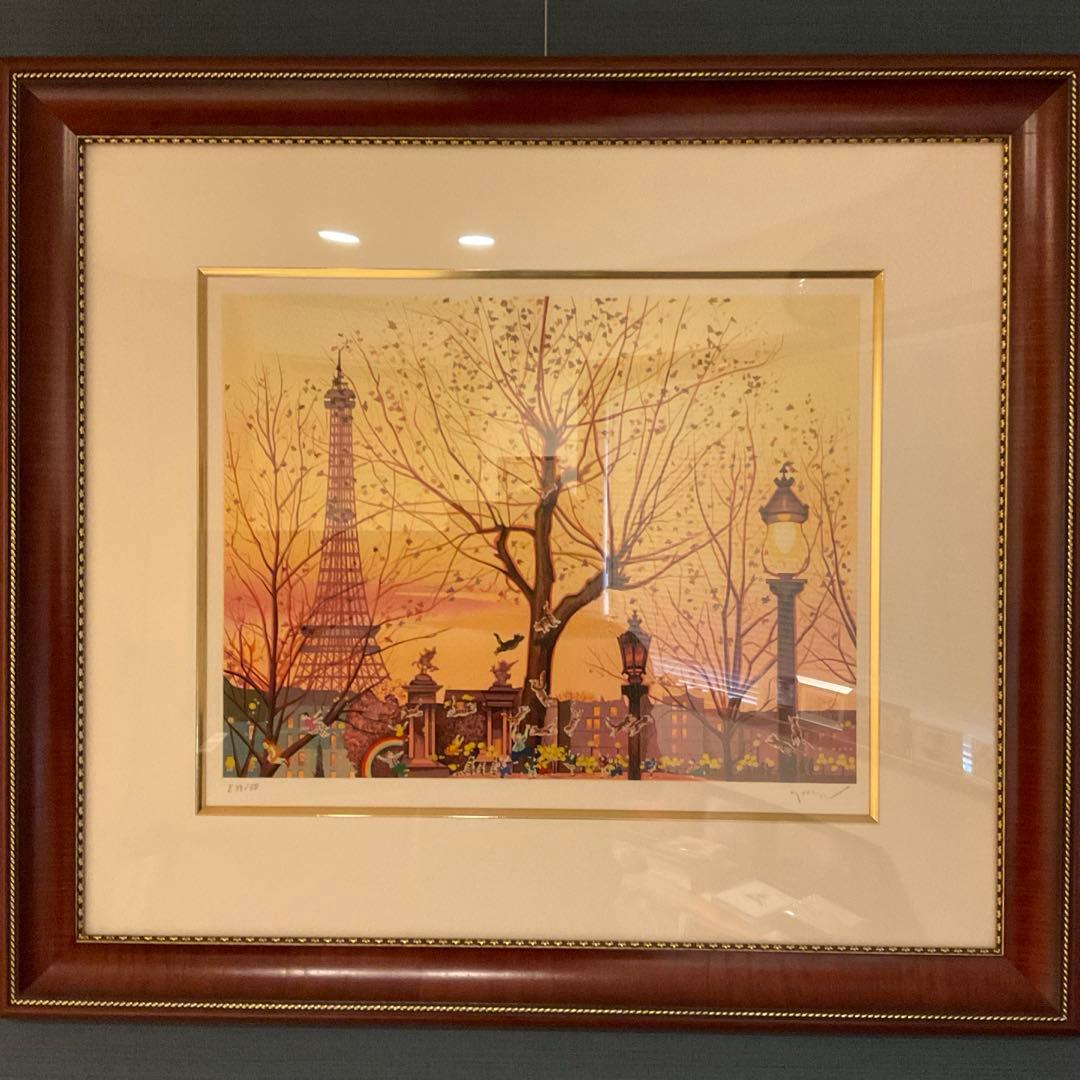 「黄昏のコンコルド広場」ヒロ・ヤマガタ ヒロヤマガタ 黄昏のコンコルド広場 | 絵画など美術品の販売と買取