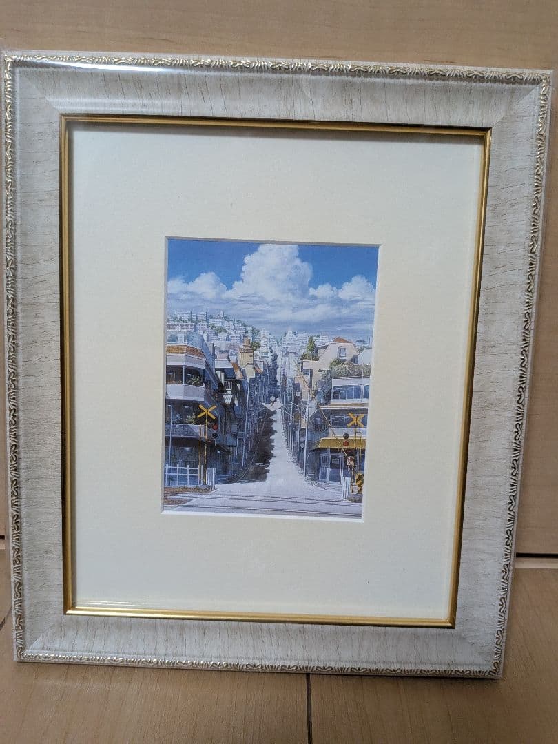 山本二三展　時をかける少女　複製原画 山本二三展 時をかける少女 複製背景画 踏切｜Yahoo!フリマ（旧PayPay