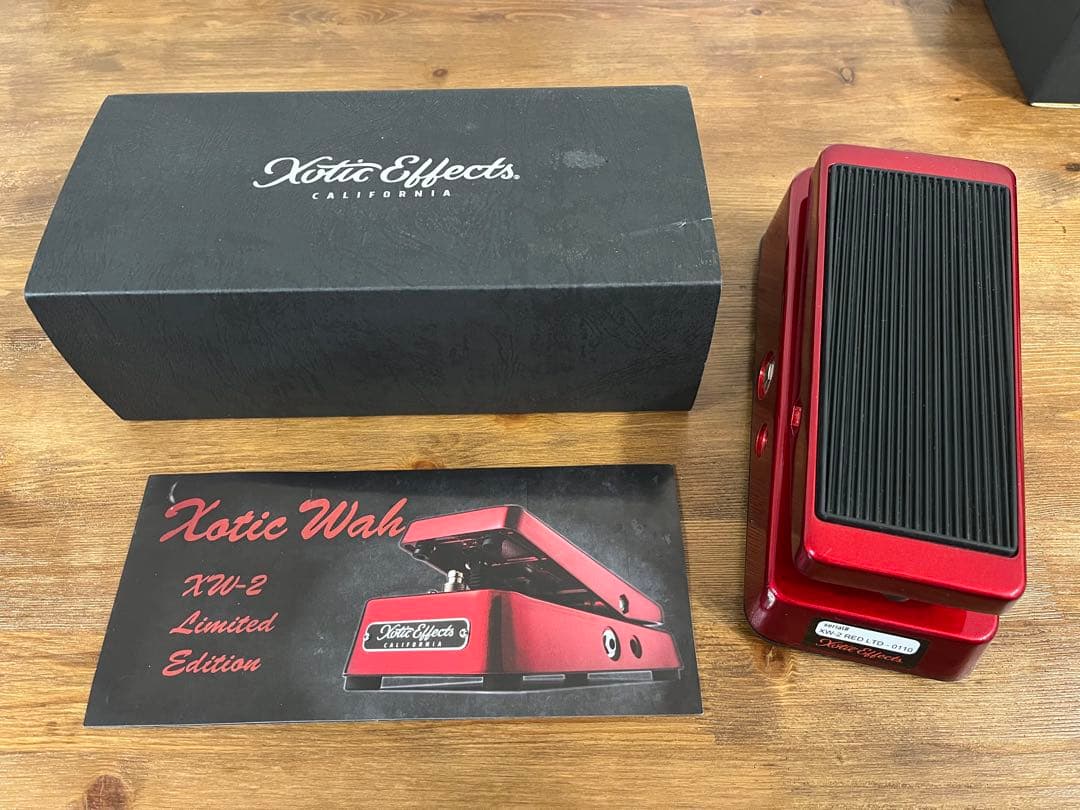 Xotic Effects XW-2 レッド 限定版 ワウペダル Amazon | Xotic XW-2 Wah Pedal - 限定版 レッド | ワウ | 楽器・音響機器