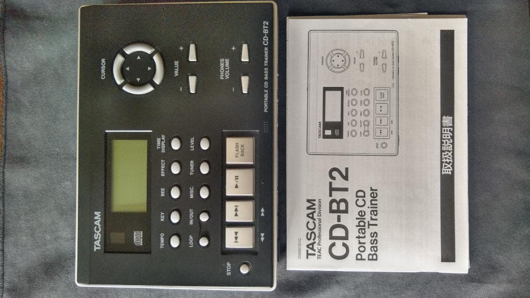 TASCAM CD-BT2 ポータブルベーストレーナー CD-BT2 | Portable Bass CD Trainer | TASCAM - United States