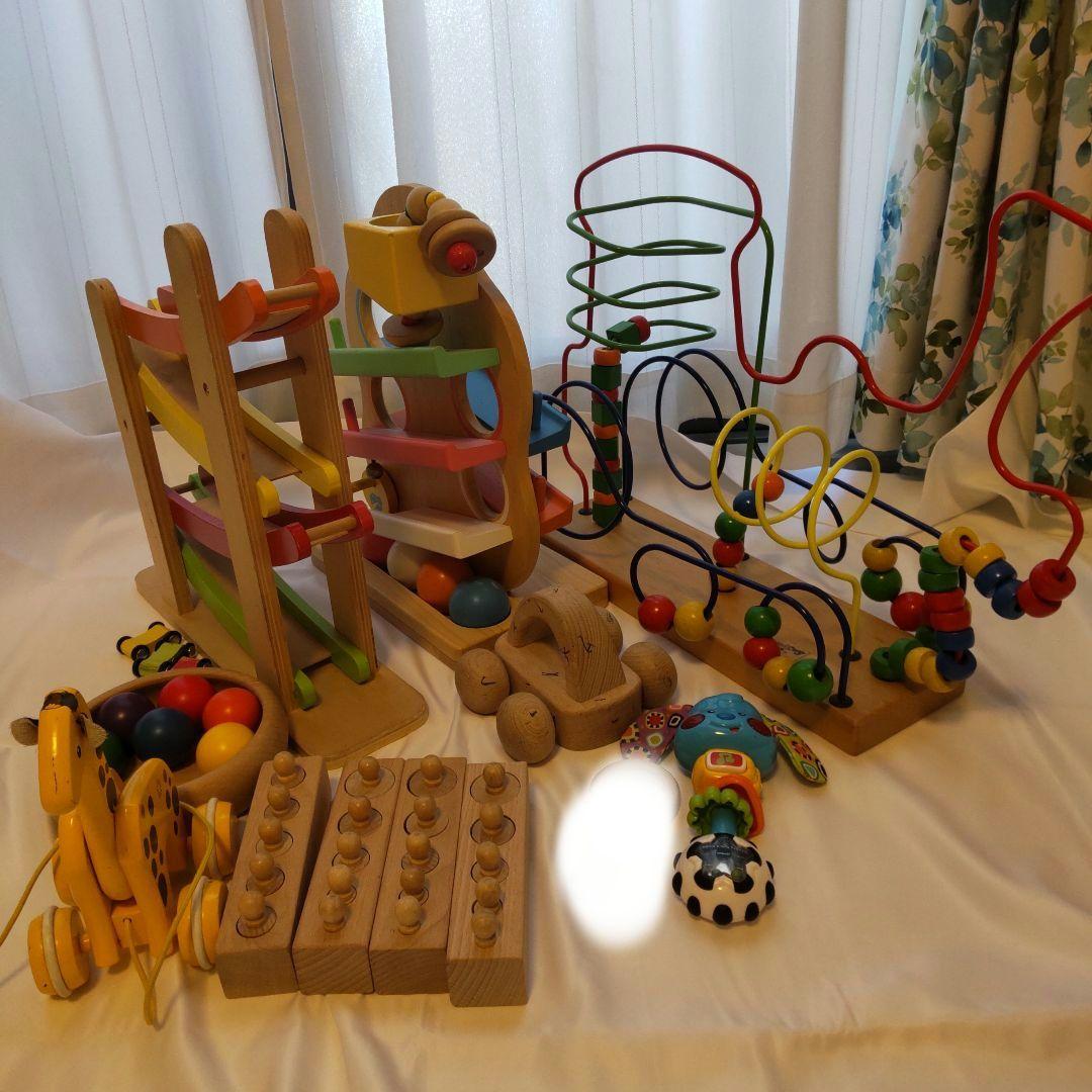 木製　知育玩具　10点まとめ売り　ボーネルンド　童具館　エデュテ