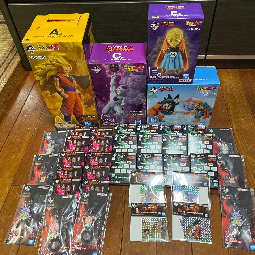み*ろ様 ドラゴンボール　1番くじ　A賞、C賞、D賞、E賞
