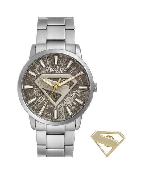 Superman x Fossil 限定版 腕時計 LE1207S