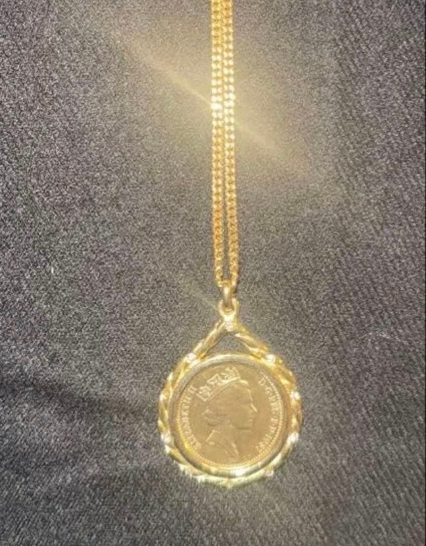 ピ*ス様 j*6様 遺品整理　y2k エリザベス トップ　喜平　チェーン