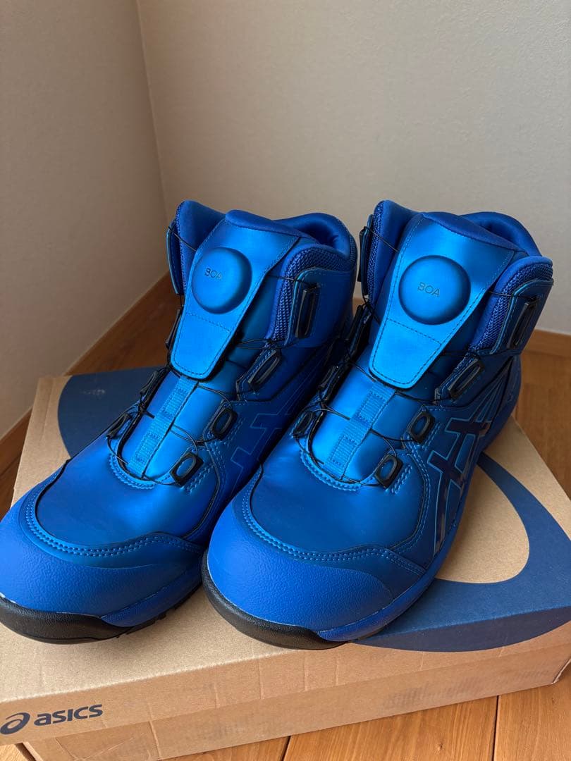 ASICS 青 ハイカット安全靴 楽天市場】安全靴 アシックス ASICS ハイカットスニーカー 作業靴 通気