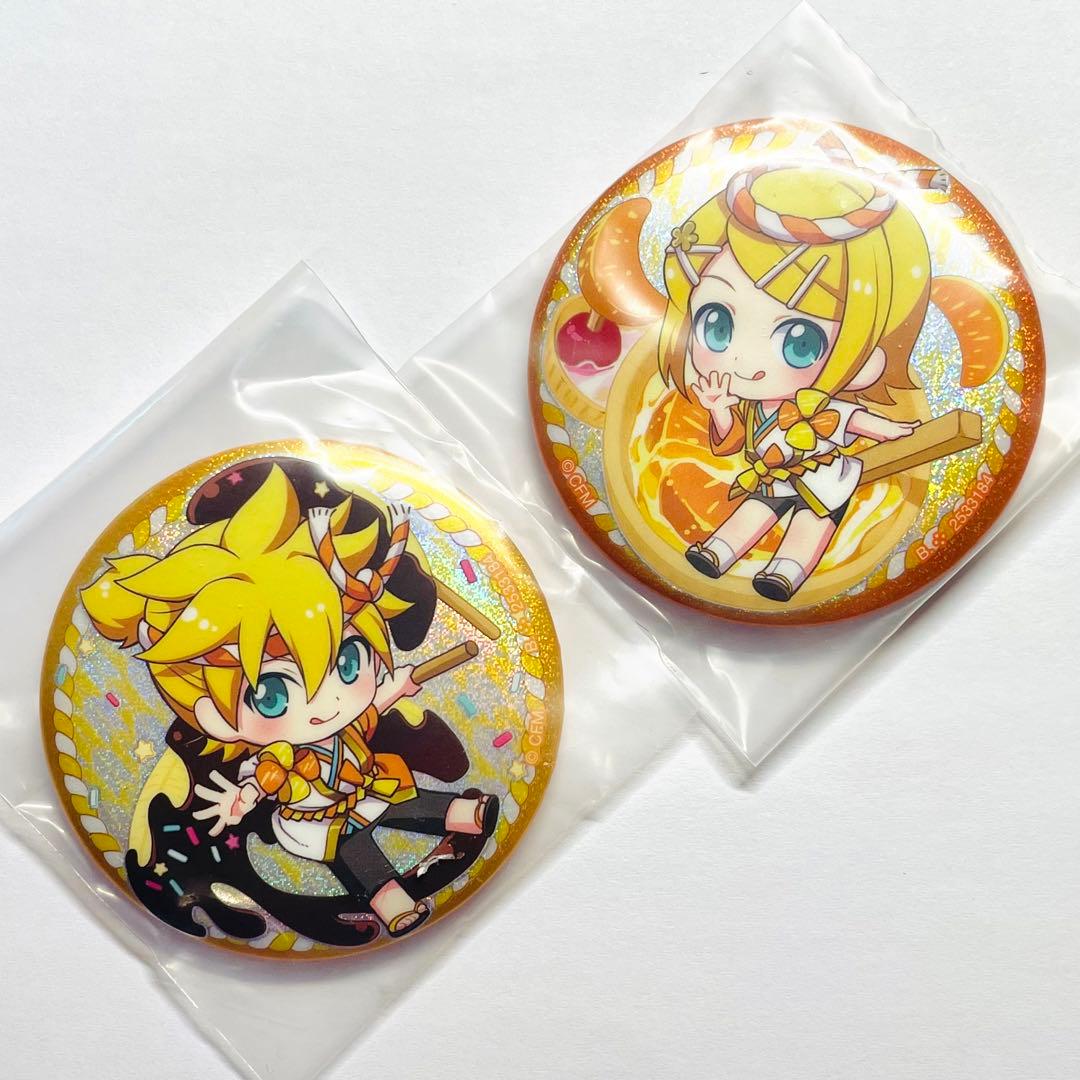 鏡音リン・レン 缶バッジ 初音ミクあそーと - メルカリ