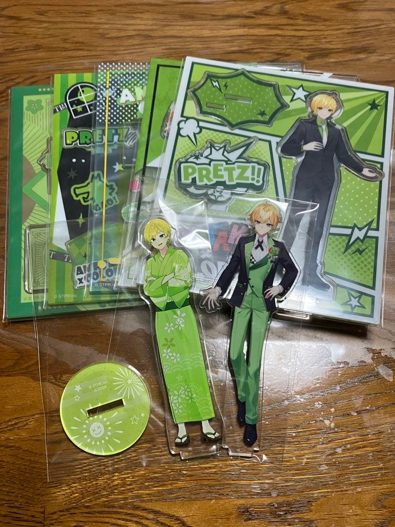 AMPTAK ぷりっつ アクリルスタンド　アクリルジオラマ　開封済み