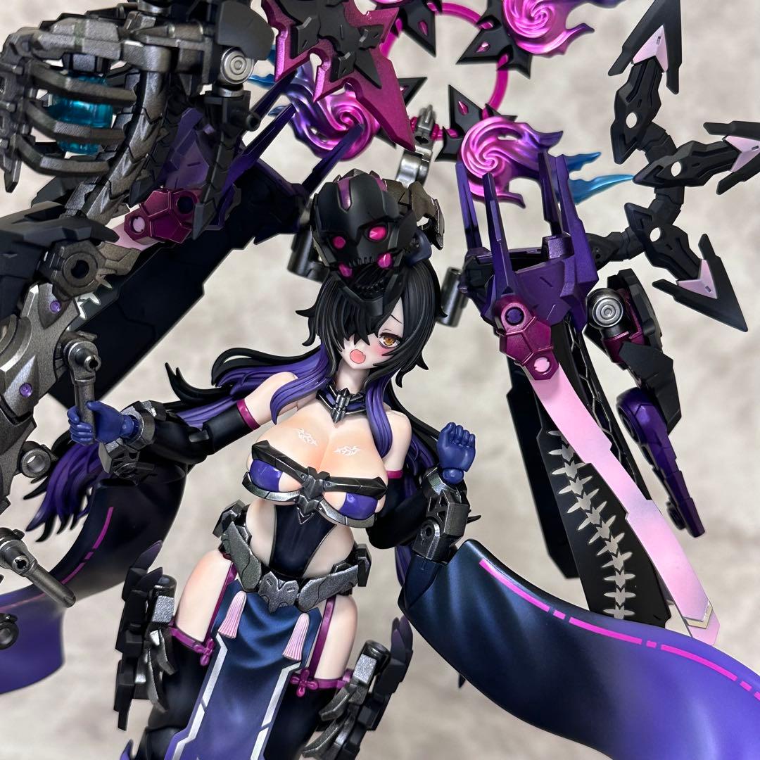 メガミデバイス 皇巫 ツクヨミレガリア オリジナルカラー 塗装済み完成品