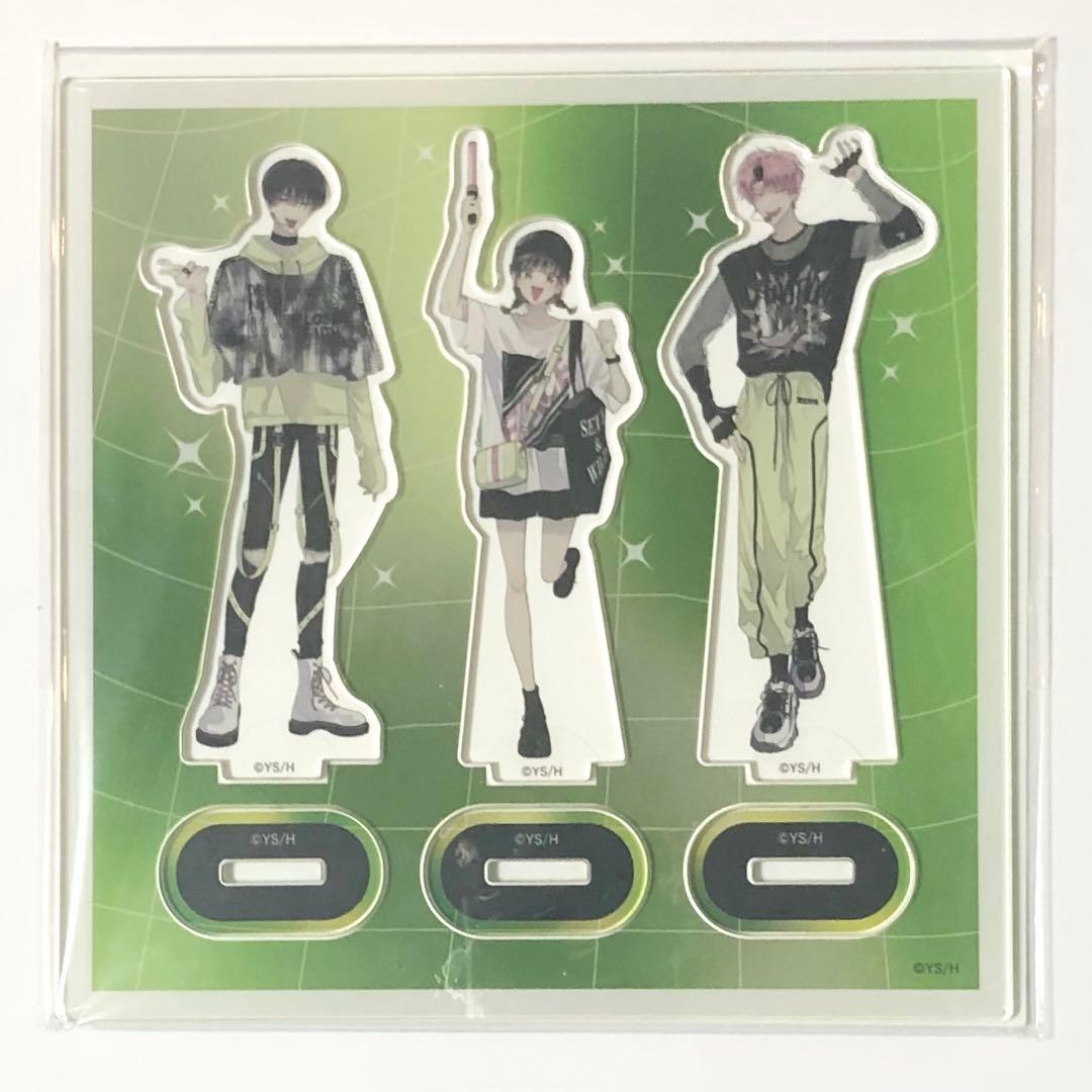 多聞くん今どっち！？ アクリルスタンドセット　坂口桜利　福原多聞　木下うたげ