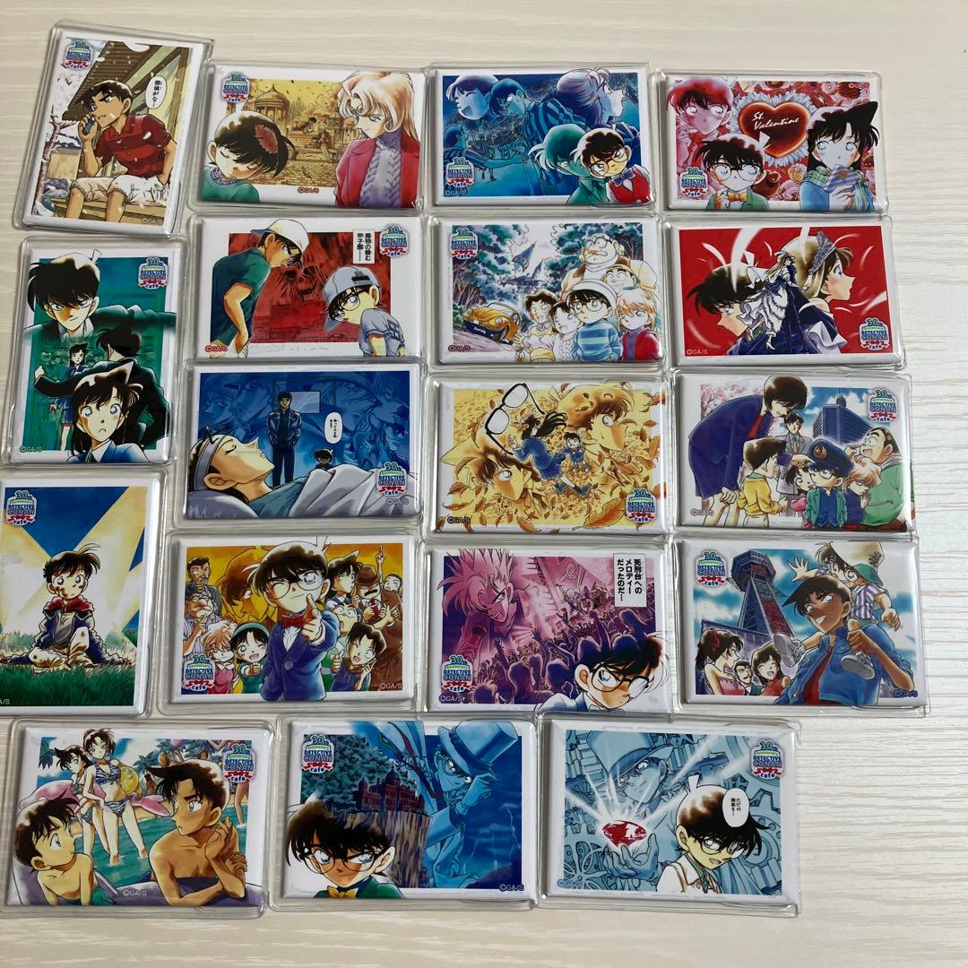 ひ*ー様 名探偵コナン30周年記念カフェスクエア缶バッチ