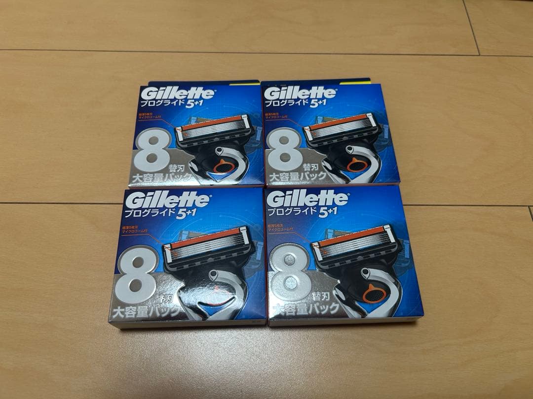ジレットプログライド 5+1 替刃 8個入り×4個 正規品