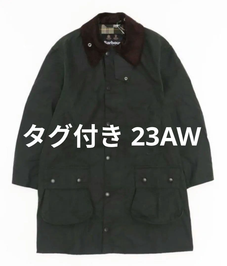 Barbour OS BORDER 40 タグ付き 23AW