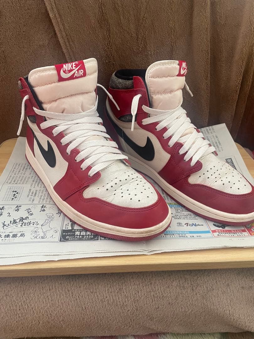 靴 Air Jordan 1 high OG lost&found chicago